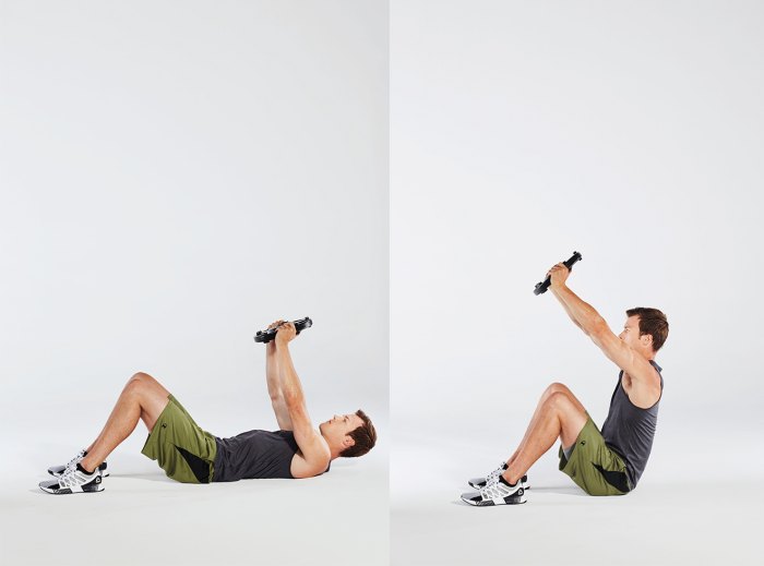 body weight plate workout for men