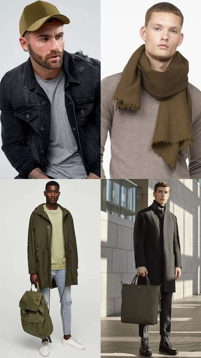 green fashion style for men
