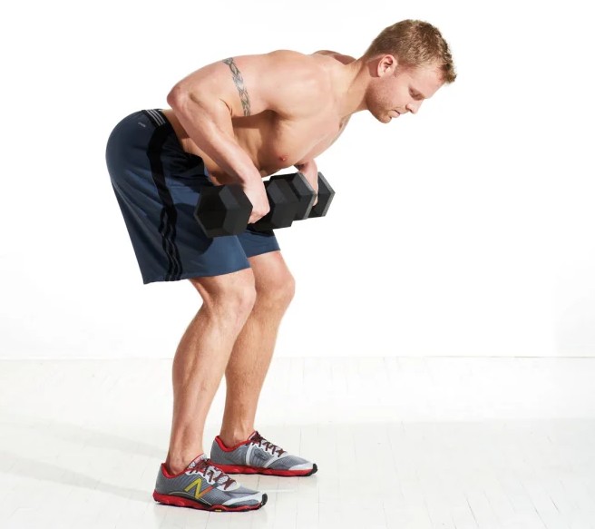 Dumbbell circuit for fat loss