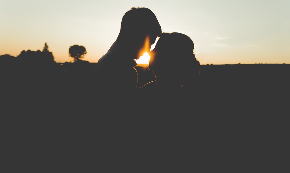 Couple In Sunset