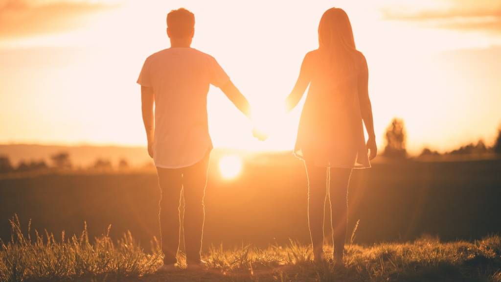 Couple In The Sunset