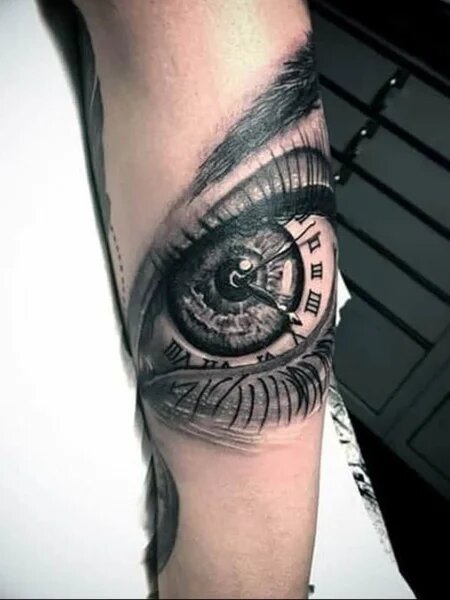 clock tattoos and their meanings for men