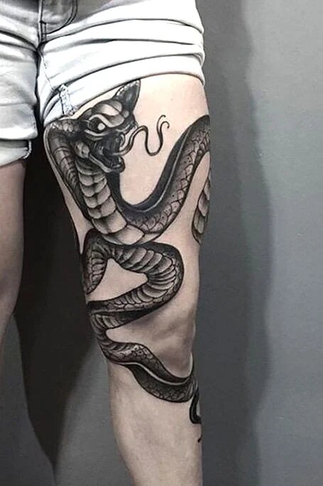 snake tattoos for men