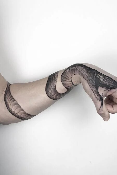 snake tattoos for men