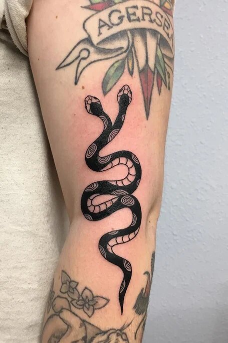 snake tattoos for men