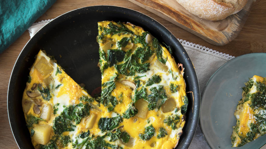 Veggie loaded frittatas