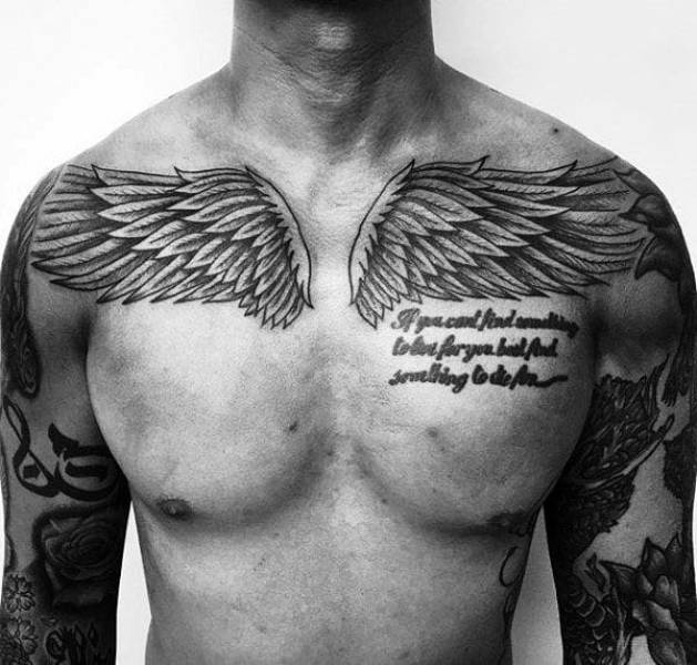 Stunning Angel Wing Tattoos