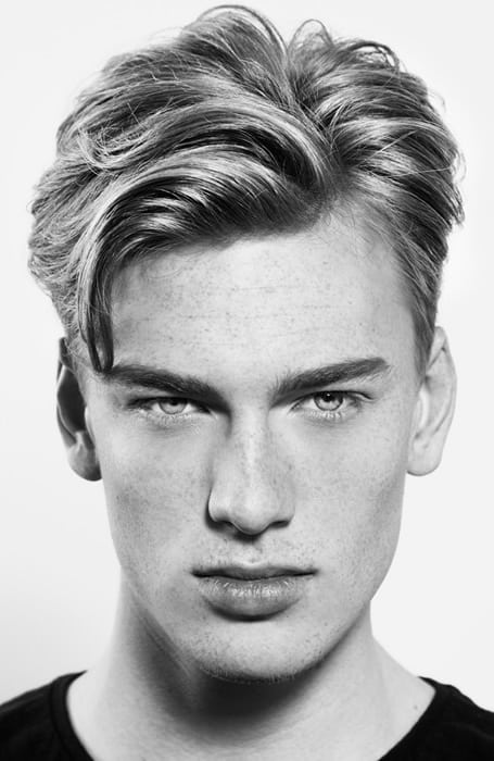 messy hairstyles for men