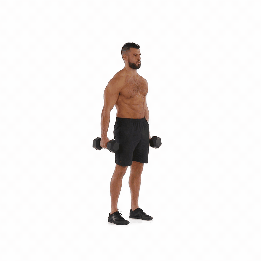 dumbbell workout for men