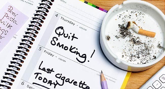 Make a list of reasons to quit