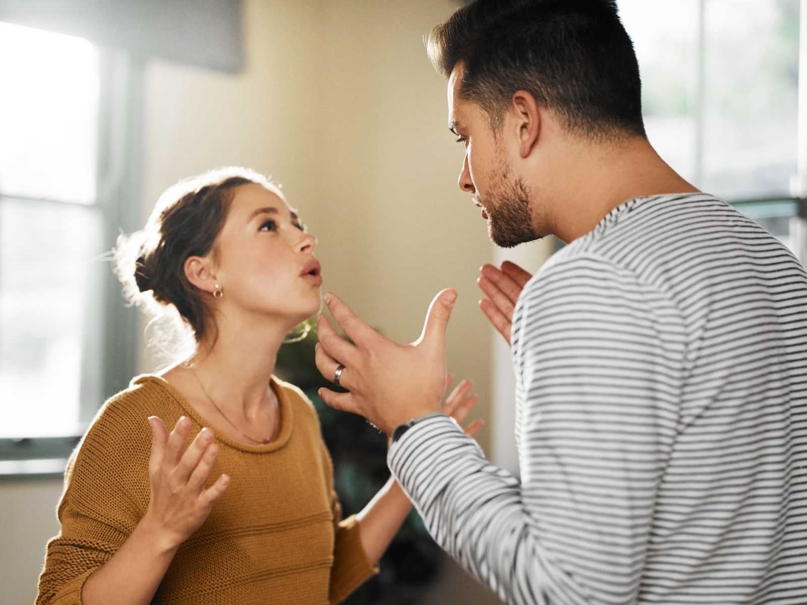 Young Couple In Conflict 