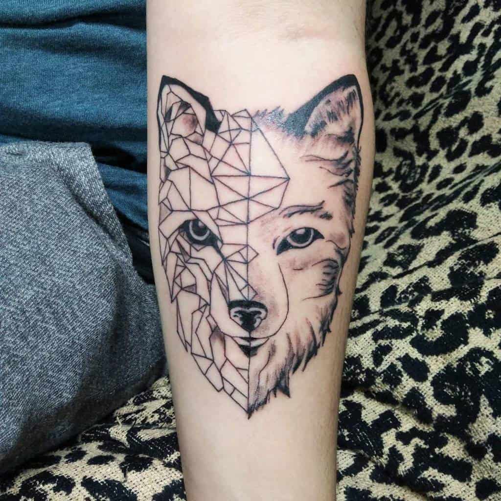 fox tattoos for men