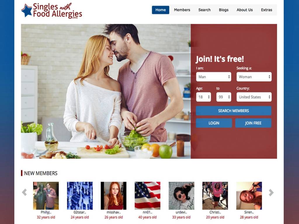 Singles With Food Allergies dating