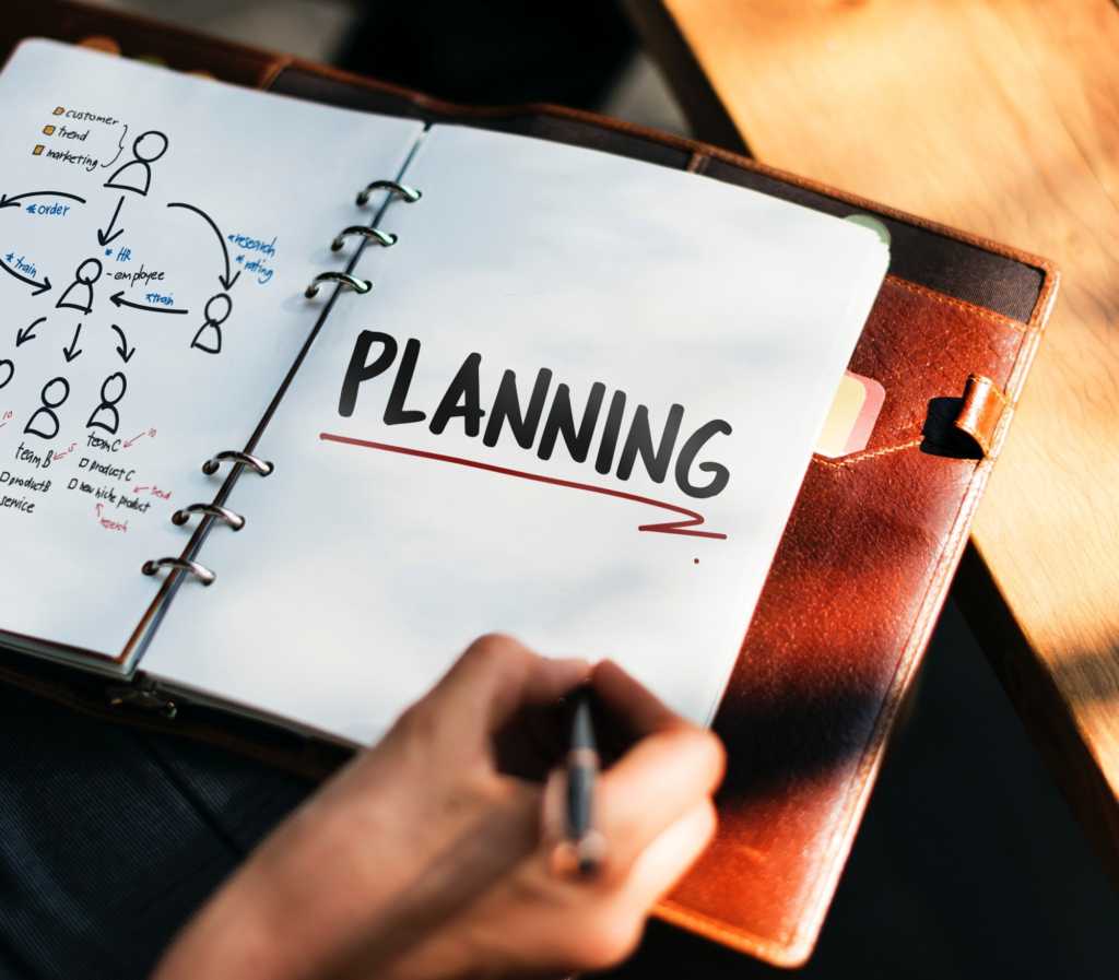 A step-by-step guide on how to plan