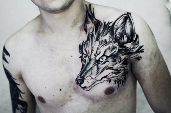 fox tattoos for men