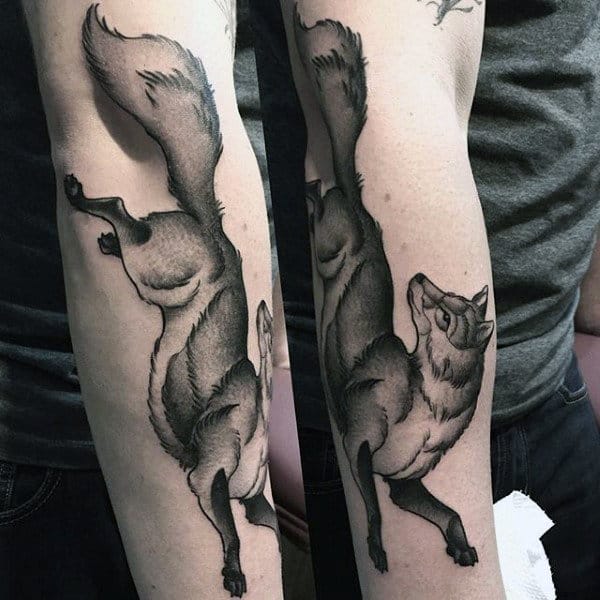 fox tattoos for men