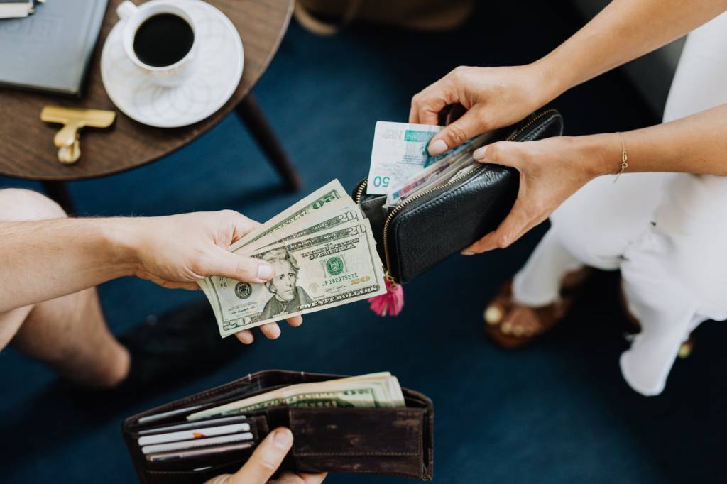 Man Holding Money