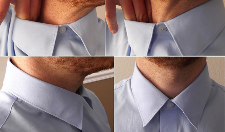 Dress Shirt Collar Rule
