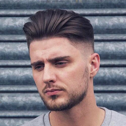 hairstyles for men with round face shape
