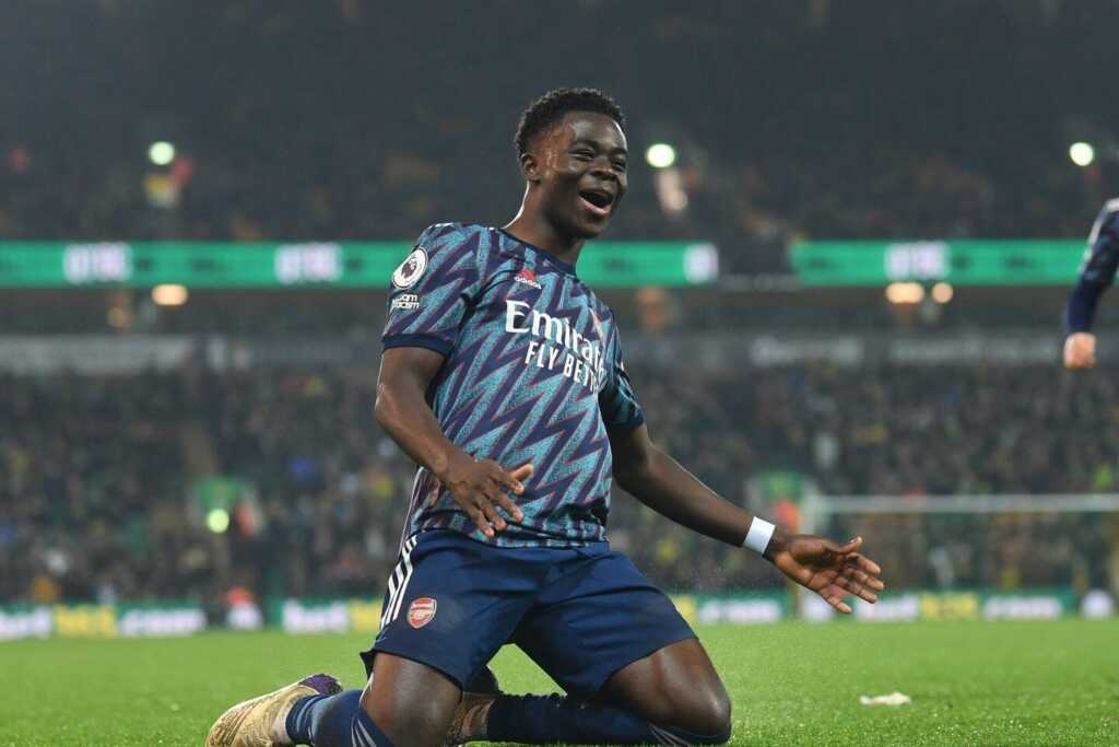 Arsenal star Bukayo Saka is 'interested' in signing for Liverpool as Jurgen Klopp's side 'shortlist' the youngster as a future transfer target 