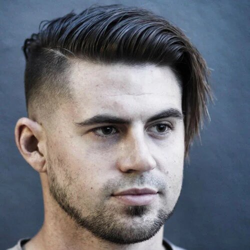 hairstyles for men with round face shape