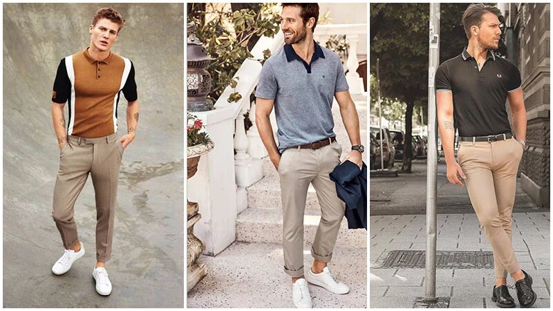 Polo Shirts Outfits for Men
