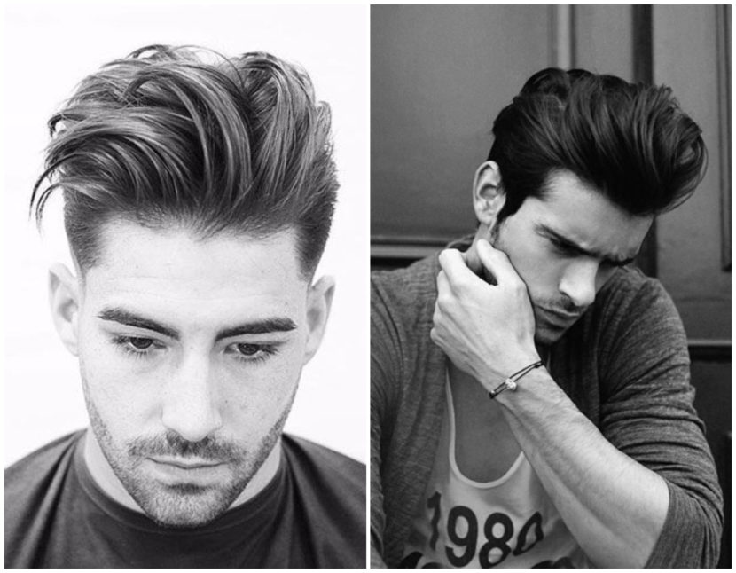 hairstyles for men with triangular face