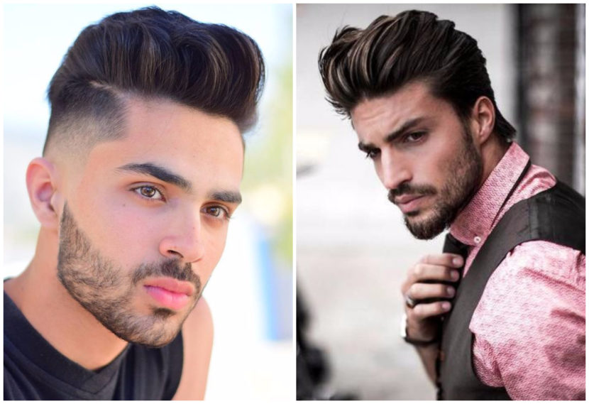 hairstyles for men with heart shaped face