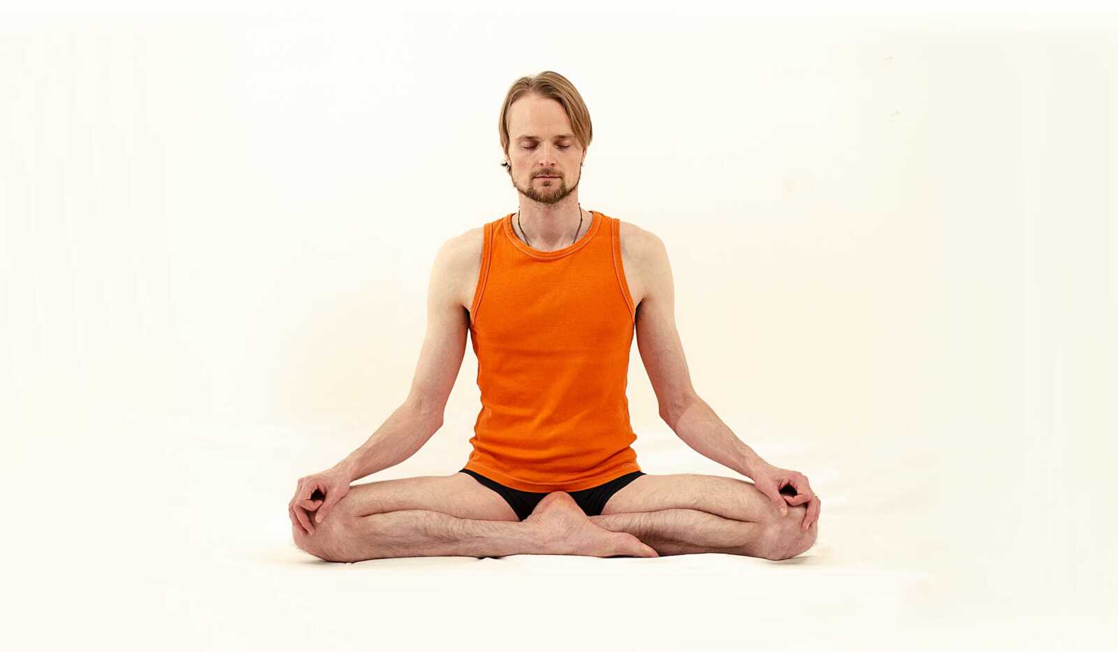 Yoga poses for men with stress