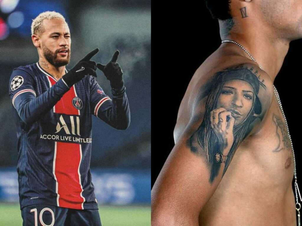 Neymar's tattoo 
