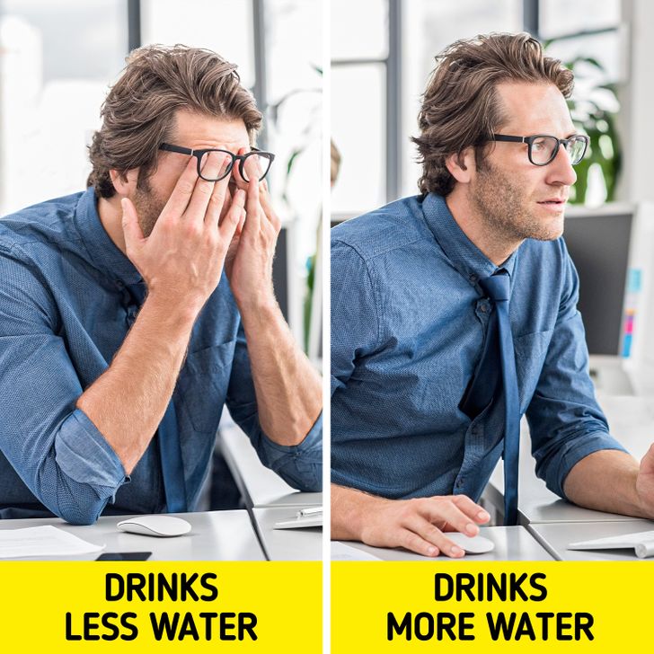 why men should drink enough water