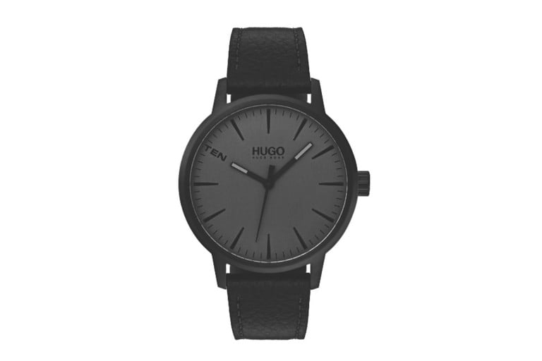 Hugo Boss Stand Leather Strap Watch 42mm