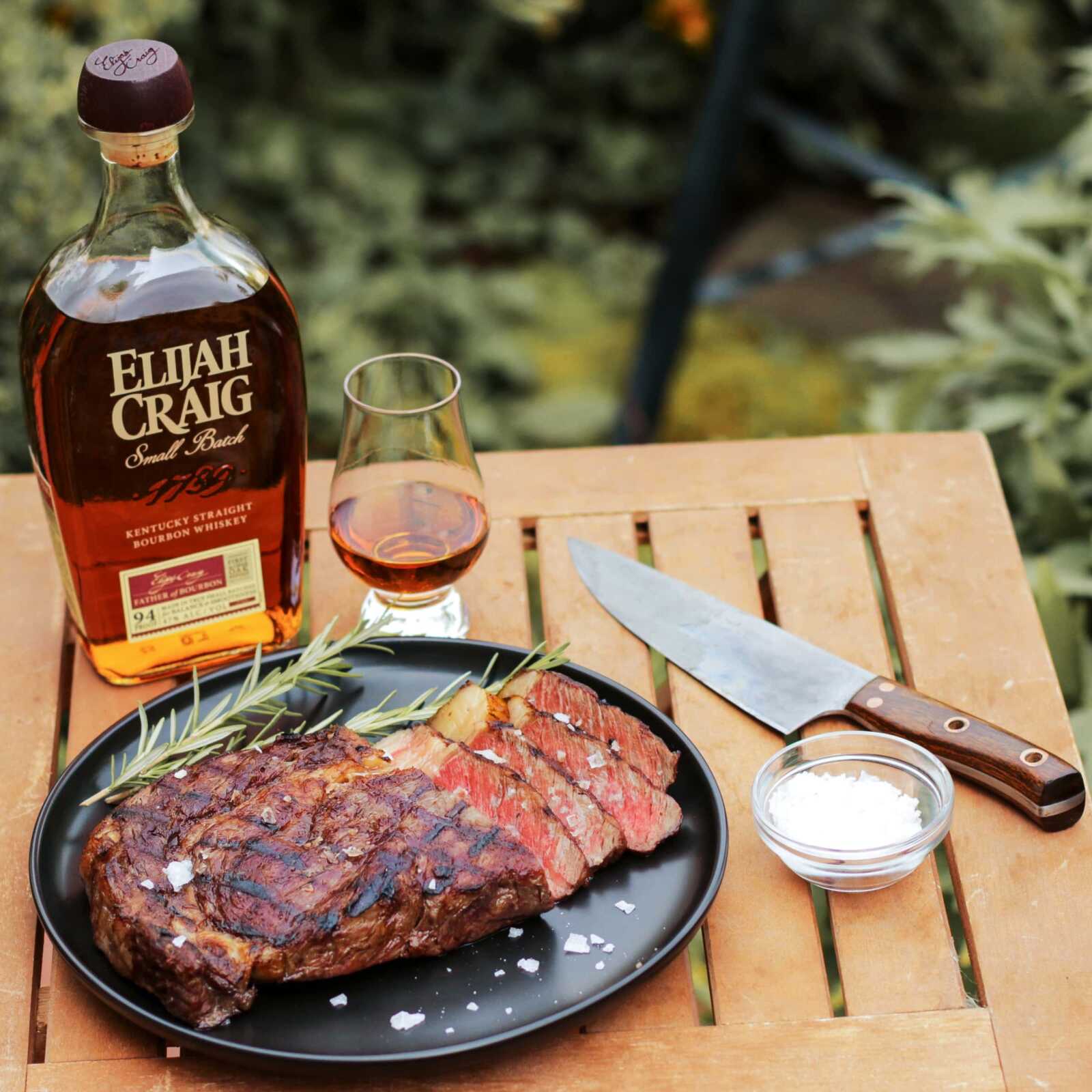 whiskey and beef steak recipe for men