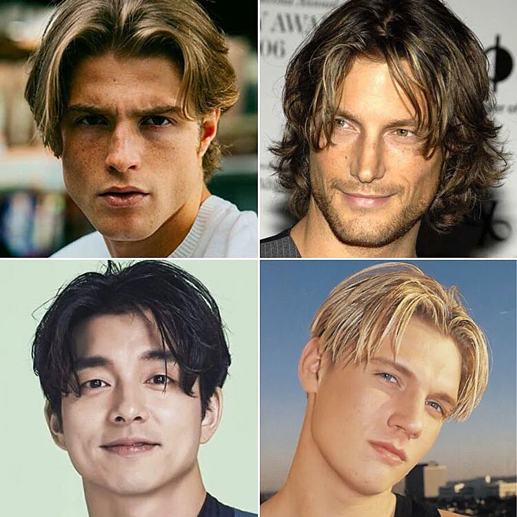 Curtain Hairstyles for men