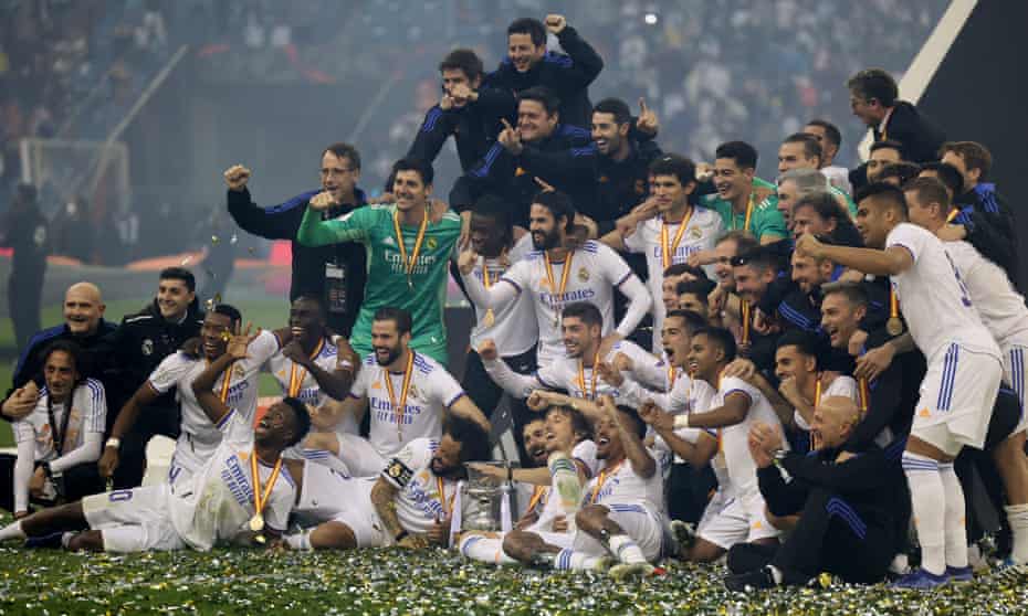 Real Madrid lifted Super Copa Espana