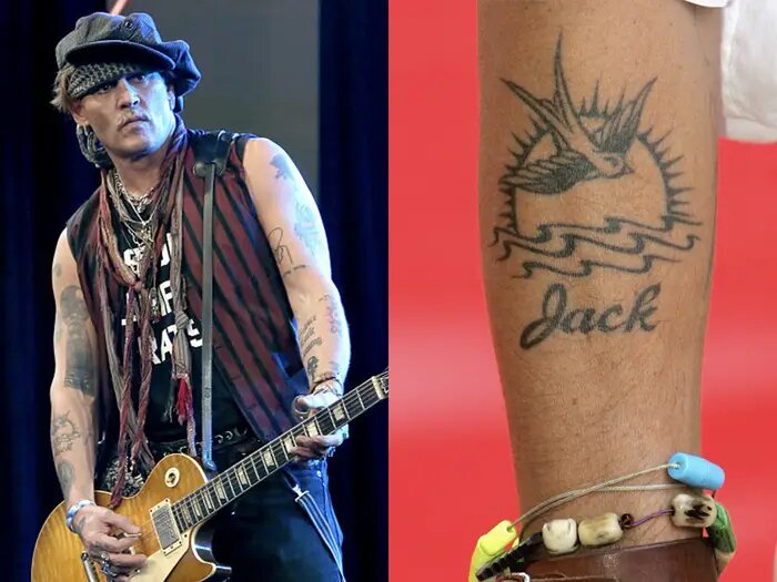 Celebrities with fashionable tattoo designs for men