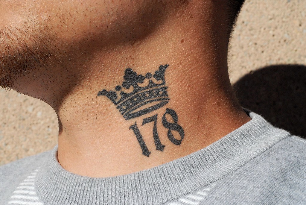 number tattoo 