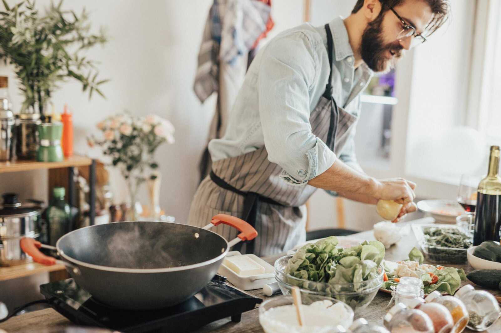 Man Cooking 