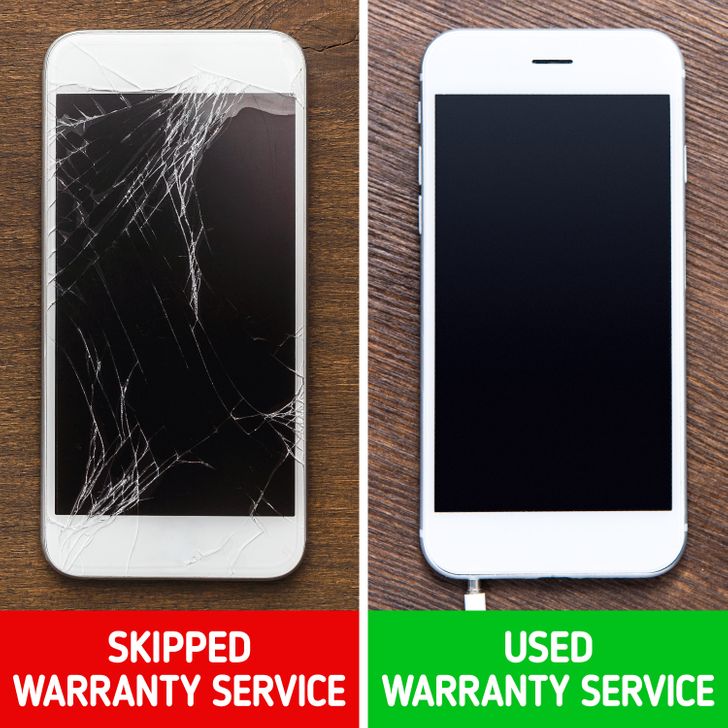 Bring your phone to the warranty services regularly.