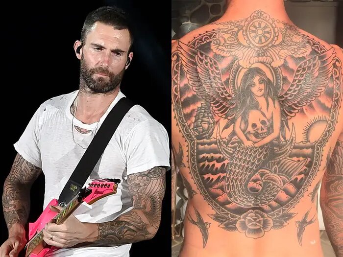 Celebrities with fashionable tattoo designs for men