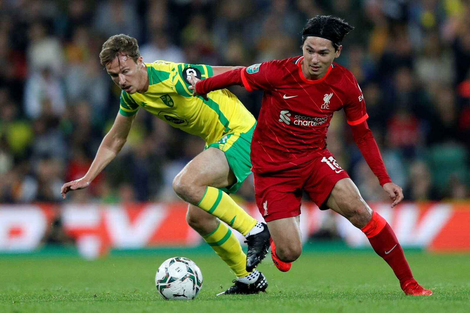 Leeds crank up interest in Liverpool's Takumi Minamino as Brenden Aaronson talks stall