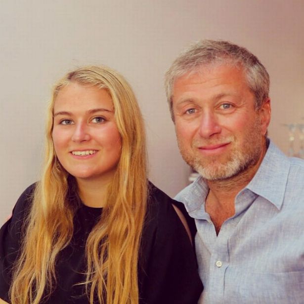 Roman Abramovich and his Daughter Sofia