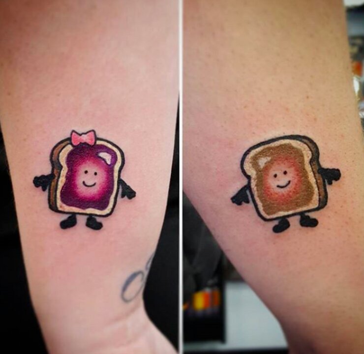 Adorable Couples Tattoos To Get for couples