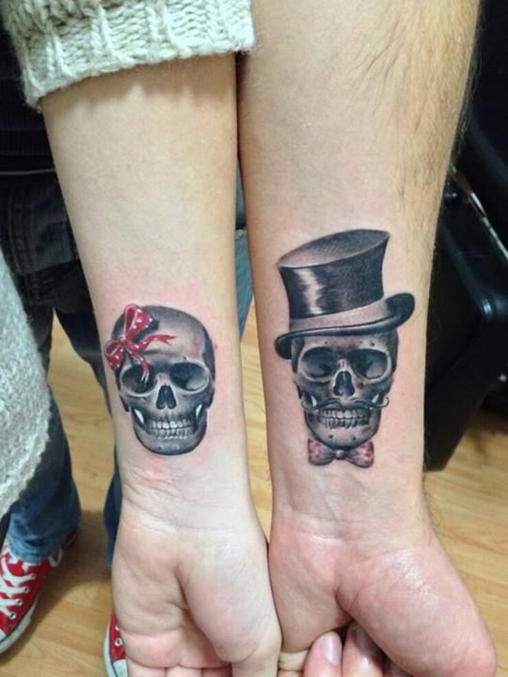 Adorable Couples Tattoos To Get for couples