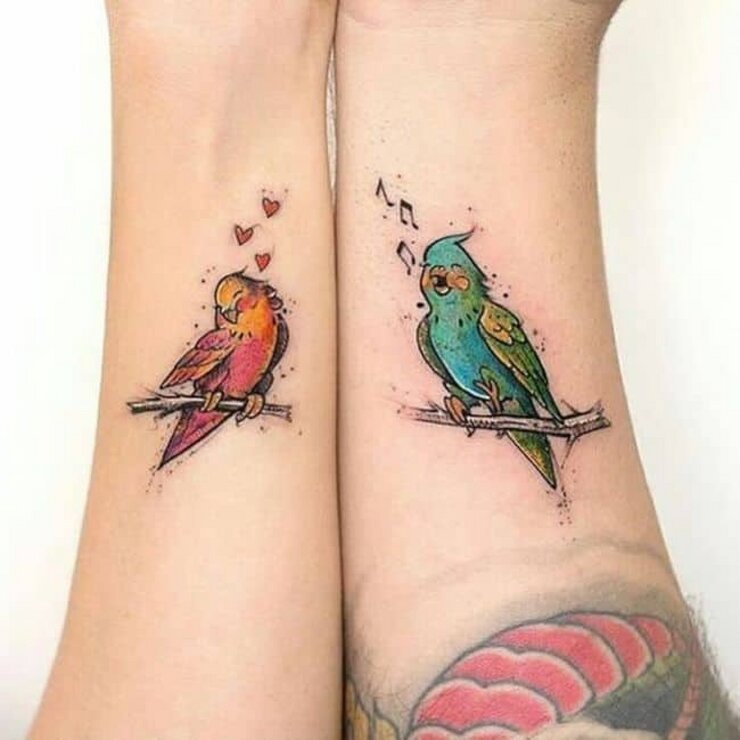 Adorable Couples Tattoos To Get for couples