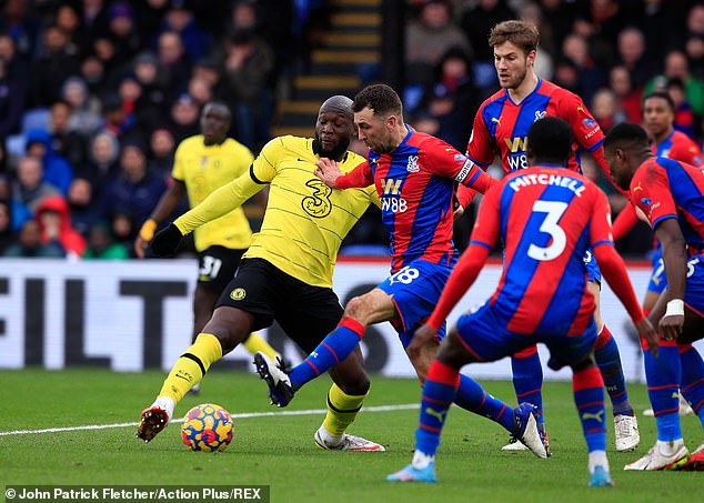 Lukaku against Crystal Palace