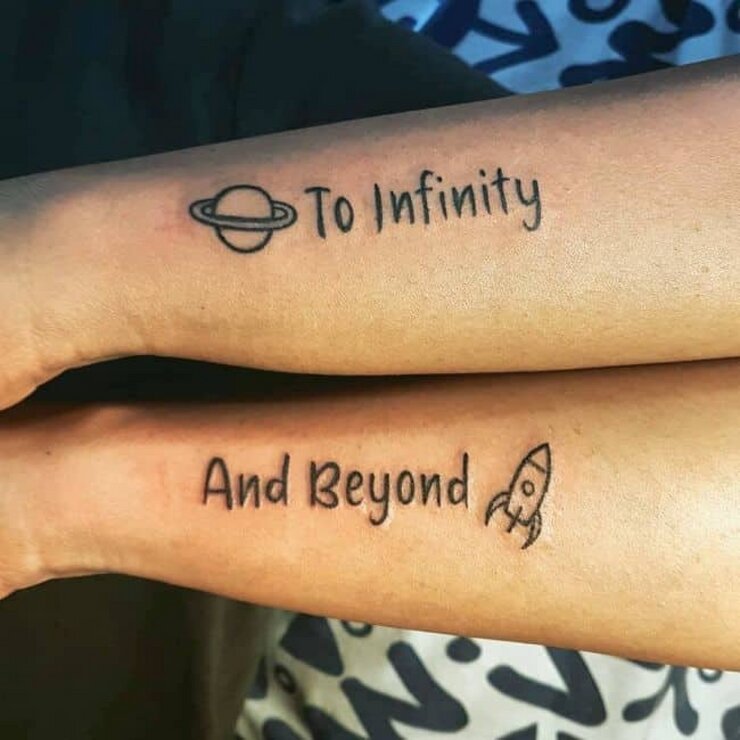 Adorable Couples Tattoos To Get for couples