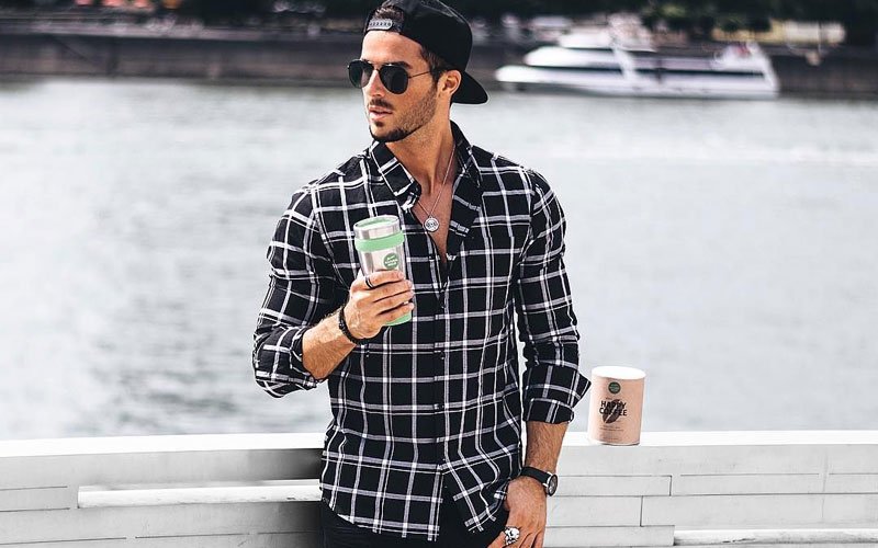 Black-Flannel-Shirt-Men