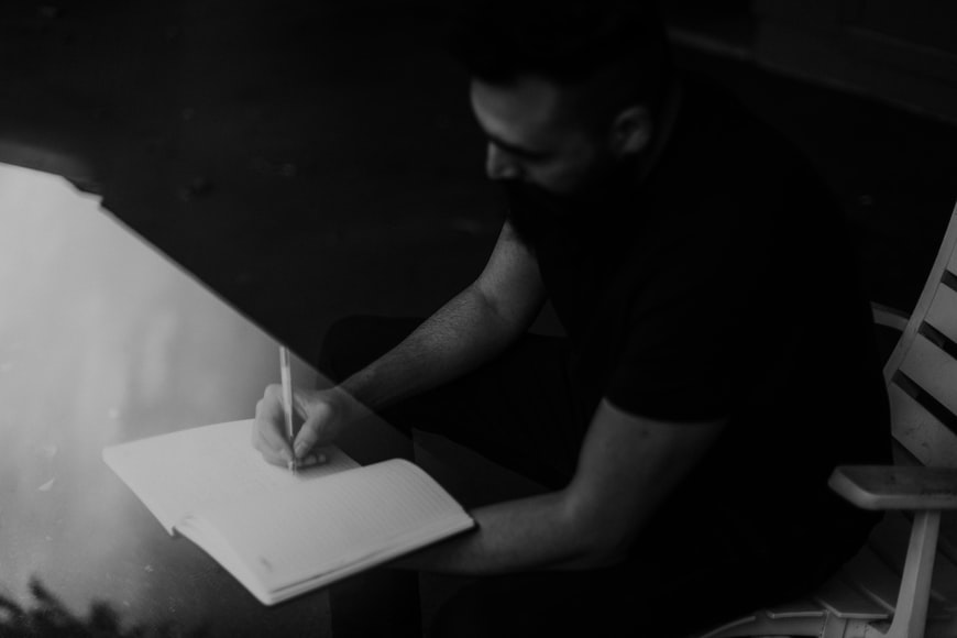 Man Writing