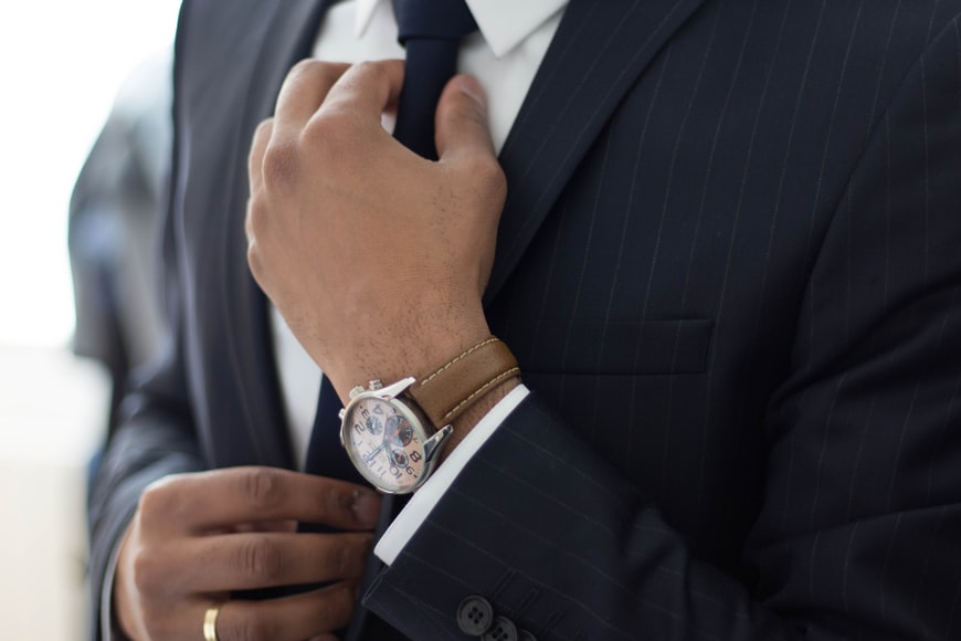 Man with Suit